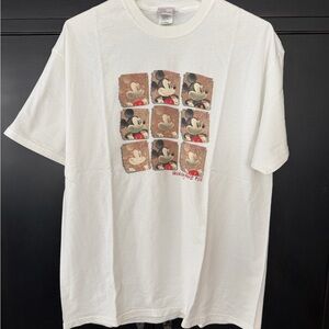 90’s Disney White Mickey Mouse Graphic Tee